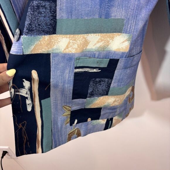 Pierre Lamonte Vintage Blazer Art To Wear Size 12 - Picture 12 of 16